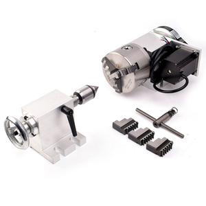 100mm 3 Jaw Chuck Rotary Axis 4axis for <b>Lathe</b> Machine <b>Tools</b> Accessories Rotary 4axis - Product Image 1