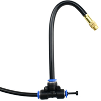 6mm /8mm/10mm/12mm pousser au connecteur Air PneumaticTube raccord rapide pour l'irrigation du système de brumisation du pulvérisateur d'eau de jardin