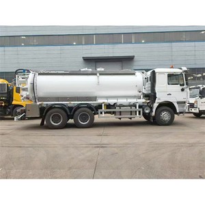 Camión Shacman 6x4 de 20 cbm para Limpieza de Alcantarillado, Lavado a Alta Presión y Succión de Aguas Residuales - Product Image 6