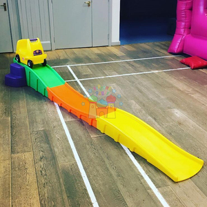 Trẻ em đầy màu sắc đi xe ngoài trời trên đồ chơi lên và xuống <span class=keywords><strong>roller</strong></span> coaster cho sự cân bằng và phối hợp - Product Image 2