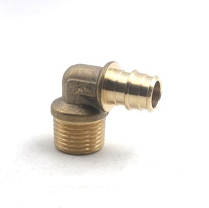 Conector de Codo PEX Deslizante de Latón Forjado de 16 mm, Rosca Hembra de 90 Grados, Superficie Lisa, Baja Presión, Clase 125 para Fontanería de Agua - Product Image 2
