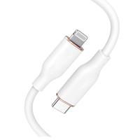 Kabel USB Type-C PVC 3A 66W 1m Pengisian Cepat untuk P40/P50 untuk S22 dengan Konduktor Tembaga Murni