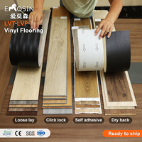Revêtement de sol vinyle LVT à pose libre, rigide et robuste, pour bâtiments de bureaux et usage industriel