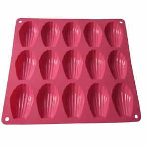 Moule à madeleines en silicone alimentaire, résistant à la chaleur, pour 18 madeleines, idéal pour la cuisson au four - Product Image 4