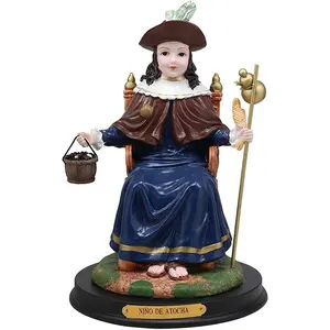 聖祈りの像カトリック9インチサントニーノデアトーチャ像の聖なる幼児