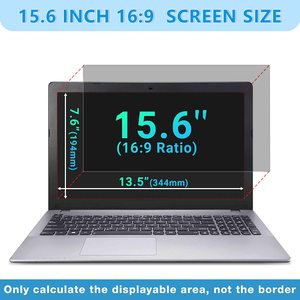 Película de Privacidad para Monitor Anti Espía de 15.6 Pulgadas para <span class=keywords><strong>HP</strong></span> <span class=keywords><strong>OMEN</strong></span>, Filtro de Privacidad para Pantalla, Protector de Pantalla para Portátil <span class=keywords><strong>HP</strong></span> de 15.6 Pulgadas - Product Image 2