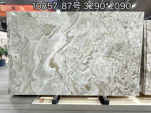 SW STONE Moderne Avalanche Marbre Brésilien Blanc Quartzite Pierre Dalle <span class=keywords><strong>Comptoirs</strong></span> Tables À Manger Planchers Mur Poli Villa - Product Image 3