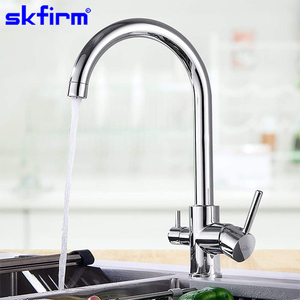 <span class=keywords><strong>Triflow</strong></span> ดีลักซ์โครเมี่ยม3ทางกรองดื่มผสม Tri Flow สามทางร้อนเย็นกรองน้ำประปา - Product Image 4