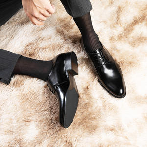 Nouvelles chaussures habillées en cuir véritable pour homme, style été, mode luxe, respirantes, pour affaires. - Product Image 5