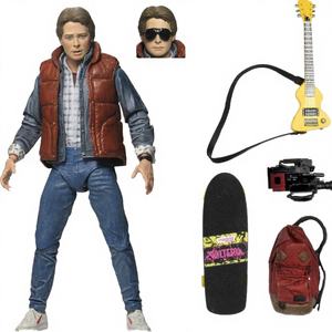 NECA Film Ritorno al Futuro Marty McFly Action Figure con Articolazioni Mobili Statuetta in PVC Modellino da Collezione Giocattolo - Product Image 4