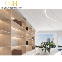 Vitrine haut de gamme pour sacs à main, présentoir de sacs, mobilier de vente au détail pour aménagement de magasin de chaussures