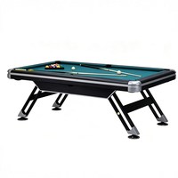 Table de billard MDF 7FT en promotion pour divertissement à domicile, bureau et jeux en famille