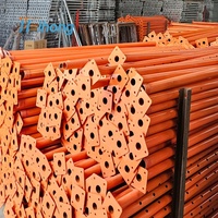 Puntales de Andamio de Acero HH Q235/Q345, Resistentes a la Corrosión y de Alta Resistencia para Uso en Construcción al Aire Libre, Altura de 3-5 Metros