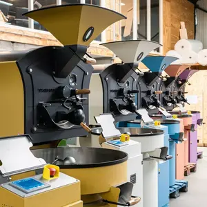 Yoshan Giesen 산업 가정 전기 열기 5Kg Tostadoras De Cafe 커피 콩 로스터 커피 로스팅 기계 커피 로스터
