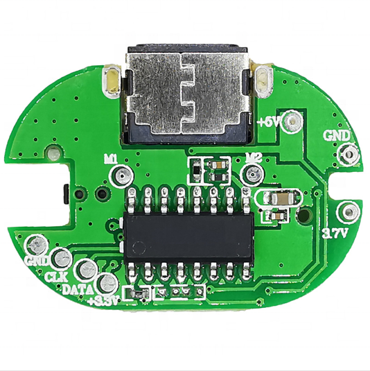 Custom Jiehao Circuit Mechanical Keyboard PCB PCBA OEM Manufacturer FR4 Base Material 0.5-2OZ Copper Thickness Model D068 1GB