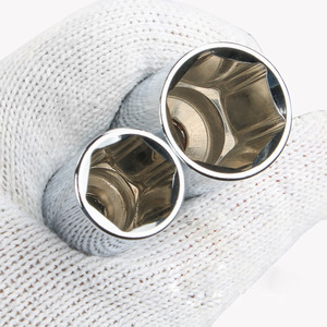 63mm CRV aleación antioxidante 6 puntos llave de torsión llave de tubo de trinquete <span class=keywords><strong>3</strong></span>/<span class=keywords><strong>8</strong></span> \ "Drive personalizable OEM juego de enchufes hexagonales profundos - Product Image 5