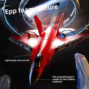 Avión de combate de control remoto de espuma EPP modelo 2,4G Air Flying Glider juguete con luces irrompibles <span class=keywords><strong>RC</strong></span> aviones - Product Image 4