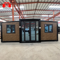 Vente directe de maisons préfabriquées extensibles en conteneurs de 20 pieds et 40 pieds avec cuisine, maison mobile de luxe préfabriquée, maisons préfabriquées