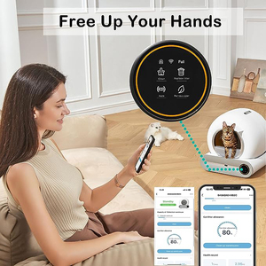 <span class=keywords><strong>Bac</strong></span> <span class=keywords><strong>à</strong></span> <span class=keywords><strong>litière</strong></span> automatique intelligent pour <span class=keywords><strong>chat</strong></span> de 65 L, toilette électrique pour animaux de compagnie avec application, produits pour <span class=keywords><strong>chat</strong></span> en plastique, <span class=keywords><strong>bac</strong></span> <span class=keywords><strong>à</strong></span> <span class=keywords><strong>litière</strong></span> intelligent pour <span class=keywords><strong>chat</strong></span> - Product Image 2