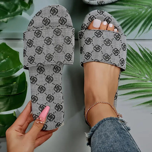 Sandalias de Verano Estilo Playa, Moda Americana, Multifuncionales, con Suela Gruesa y Punta Abierta, con Amortiguación, Hechas de Cuero Genuino para Mujer - Product Image 3