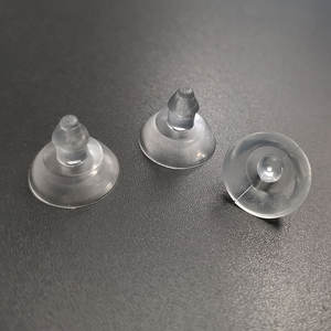 Longsan approvisionnement jouet ventouse protection de l'environnement transparent tête de <span class=keywords><strong>champignon</strong></span> ventouse 15mm - Product Image 2