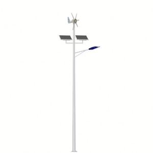 Lámpara Solar Híbrida para Exteriores con Turbina Eólica, Ahorro de Energía, IP65 - Product Image 2