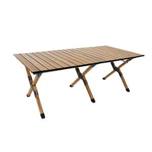 고품질 소형 저장 용량 테이블 다리 분리 접이식 캠핑 테이블 휴대용 알루미늄 합금 접이식 테이블