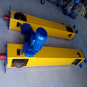 Carro final para grúa puente monopuente con motorreductor tres en uno - Product Image 2