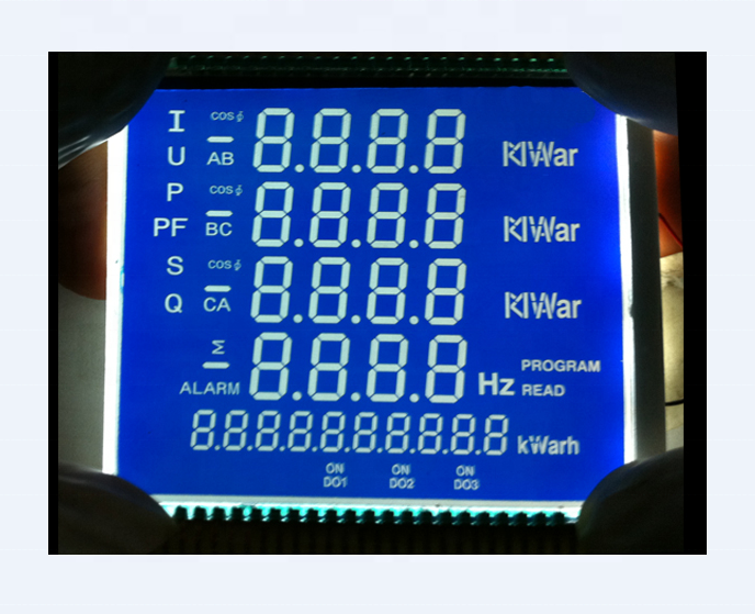 Отрицательный синий или черный ЖК-Экран TN/HTN/STN