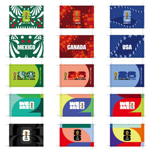 Grand drapeau de sport extérieur réglable et respirant de 3x5 pieds, double face, personnalisable (toutes tailles/logos), en polyester, imprimé numériquement - Product Image 1