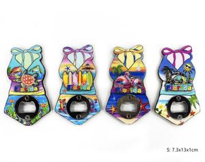 Imán de nevera y abridor de botellas de MDF personalizado con diseño de la costa de Florida, recuerdo de viaje Fengyi, decoración para el hogar - Product Image 6