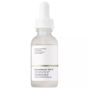 Vente chaude 30ml Niacinamide 10% + Zinc 1% sérum pour le visage pour les soins de la peau réducteur de pores contrôle de l'huile éclaircir la peau - Product Image 1