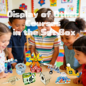 Cañón de Experimentos, Kit de Ciencia DIY, Juguete Educativo STEAM para Niños, Material EVA, Control <span class=keywords><strong>Manual</strong></span> - Product Image 6