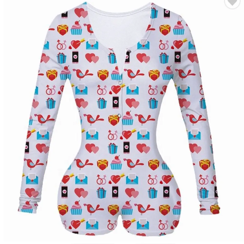 RUIYI — pyjama joyeux saint-valentin, <span class=keywords><strong>animal</strong></span>, dessin animé, pour adultes