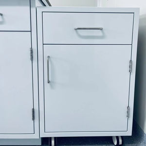 Çelikten Yapılmış Mobil Dolaplar, Laboratuvar Tezgah Dolapları, Çekmece Kulpları ve Kilitleriyle Özelleştirilebilir Laboratuvar Depolama Dolabı - Product Image 1
