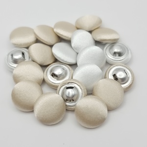 Hot bán <span class=keywords><strong>satin</strong></span> vải bao phủ nhựa Shank nút cho nút may mặc với vải Bìa - Product Image 5