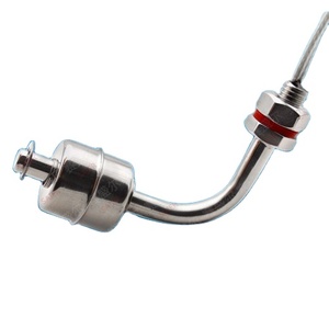 مستشعر مستوى السوائل من الفولاذ المقاوم للصدأ على شكل حرف L بطول 120 مم، أداة قياس المستوى، مستشعر عائم للوقود والماء، مفتاح استشعار 220 فولت - Product Image 4