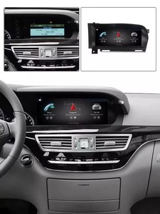 Lecteur multimédia vidéo pour voiture Android 12 4G LTE 4+64G pour Mercedes BENZ Classe S W221 W216 CL 2005-2013 Navigation GPS pour voiture Sans DVD - Product Image 3