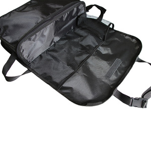 Bolsa de Almacenamiento para Respaldo de Asiento de Coche, 10L, Tela Oxford, 4-7 Bolsillos, Negra, Organizador Universal para Coche - Product Image 4