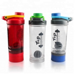 Botella Mezcladora de Proteínas de Plástico Libre de BPA, Botella Mezcladora de Agua para Gimnasio y Fitness, para Deportes o Regalos, Hecha en Vietnam - Product Image 3