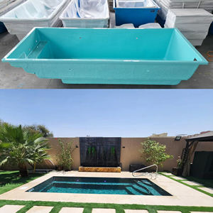 Smart Items Swim and Spa Piscine d'été de 12 pieds en fibre de verre Installation rapide Piscines familiales - Product Image 2