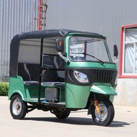 Tricycle à moteur électrique version africaine, auto-rickshaw à trois roues, transport ouvert pour 4 passagers, puissance 251-350W, tension 36V