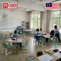 MINYI OFFSET Malaysia : Bureau de formation, Table de réunion, Bureau de lycée, Bureau de classe et chaise pour collège