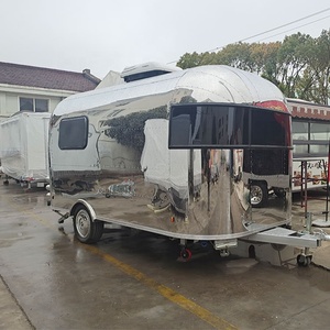 Carro de Comida Rápida para Exteriores de China, Camionetas de Comida Rápida a la Venta, Carrito de Comida Móvil Eléctrico de Acero Inoxidable - Product Image 3