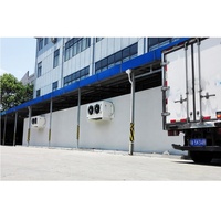 Contenedor Congelador Industrial de 10FT 20FT para Almacenamiento en Frío de Carne, Verduras, Motores y Rodamientos para Compresores