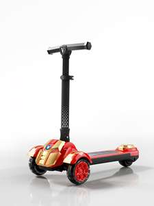 Trottinette Tricycle <span class=keywords><strong>pour</strong></span> Enfants avec Hauteur Réglable et Pliage en un Clic <span class=keywords><strong>pour</strong></span> un Transport Facile, Trottinette d'Extérieur, Configuration Optionnelle - Product Image 4