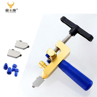 Siap Kirim Alat Pemotong Ubin Manual 2 in 1 dari Aluminium Alloy untuk Memotong Ubin Kaca dan Keramik untuk Pemasangan Ubin