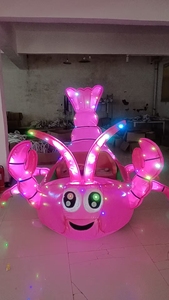 <span class=keywords><strong>Voiture</strong></span> électrique gonflable pour enfants <span class=keywords><strong>Mini</strong></span> <span class=keywords><strong>Cooper</strong></span>, transformable, avec télécommande, pour drift, pour parc de trampolines intérieur, en PVC, 2 places - Product Image 4