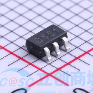 GS8551TR Amplificateur opérationnel Single Channel CMOS Input Rail-to-Rail Output 55V Supply Low Noise High Slew Rate Precision SOT23 - Product Image 1