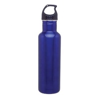Bouteilles d'eau potable en aluminium de sublimation réutilisables à mur unique de vente en gros